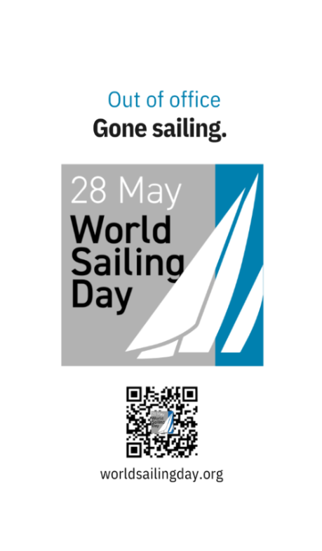 Hey ! I'm going sailing !