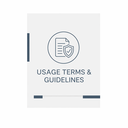 Usage Terms & Guidelines