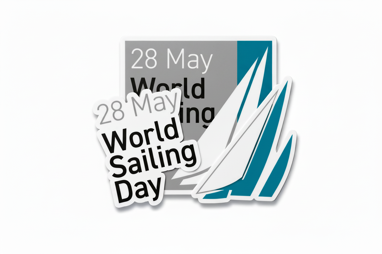 I Love Sailing Stickers